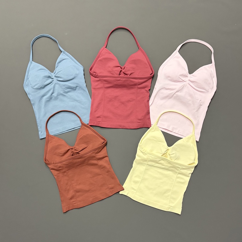 Rugged Sport Strap - Tank Top Olahraga Wanita Tanpa Jahitan,