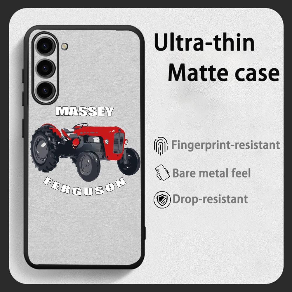 Samsung Galaxy S24 - Casing Ponsel Keren Bergaya Traktor Massey