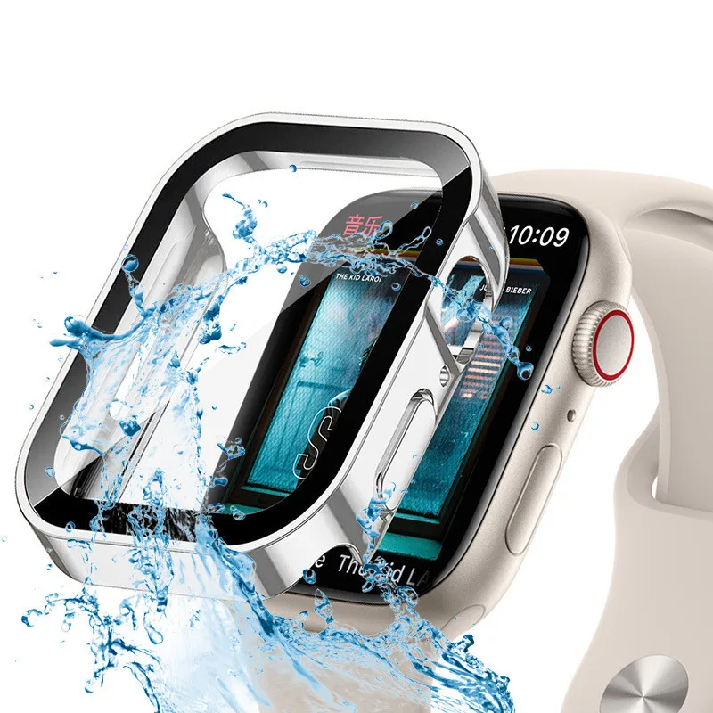 Watch Case Bumper - Pelindung Layar PC Keras Tahan Air