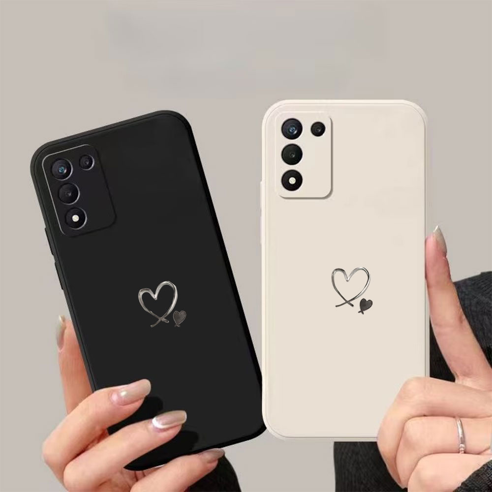 Samsung Galaxy S24 - Casing Ponsel Anti Jatuh Motif Hati