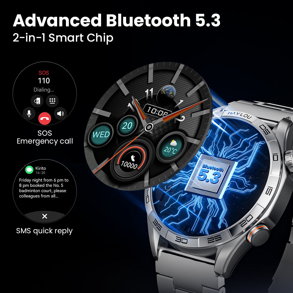 HAYLOU Solar 5 Jam Tangan Pint - Smartwatch X12 ulasan dan harga