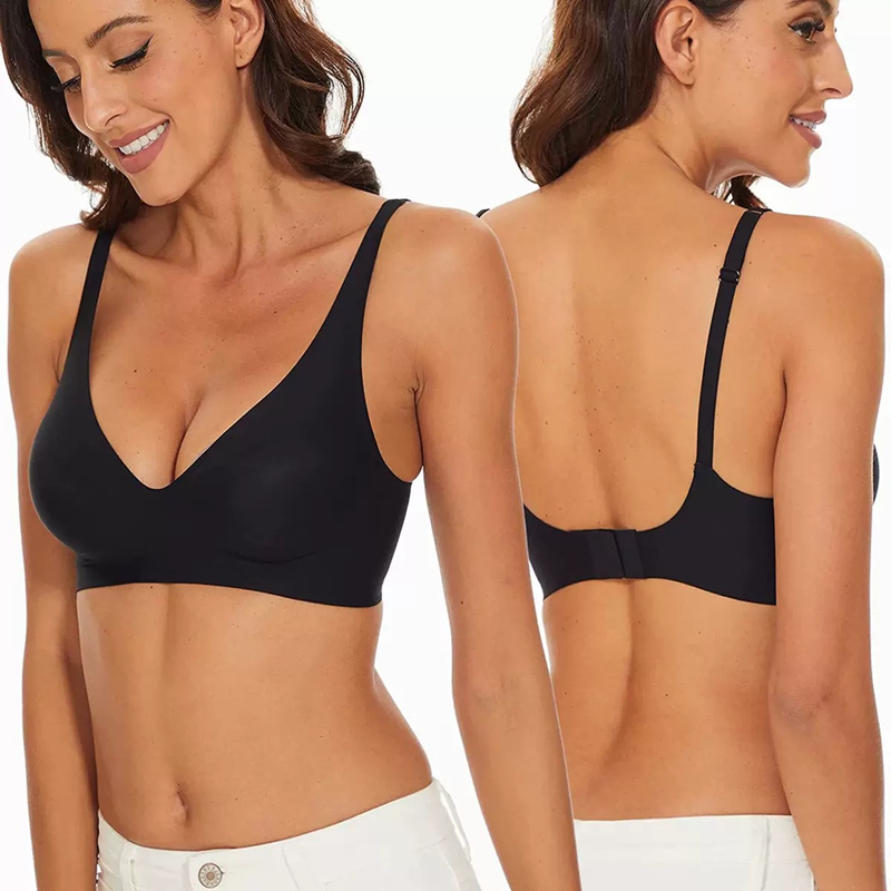 Bra Jelly Seamless Seksi S-4XL - Rugged Sport Strap ulasan dan harga