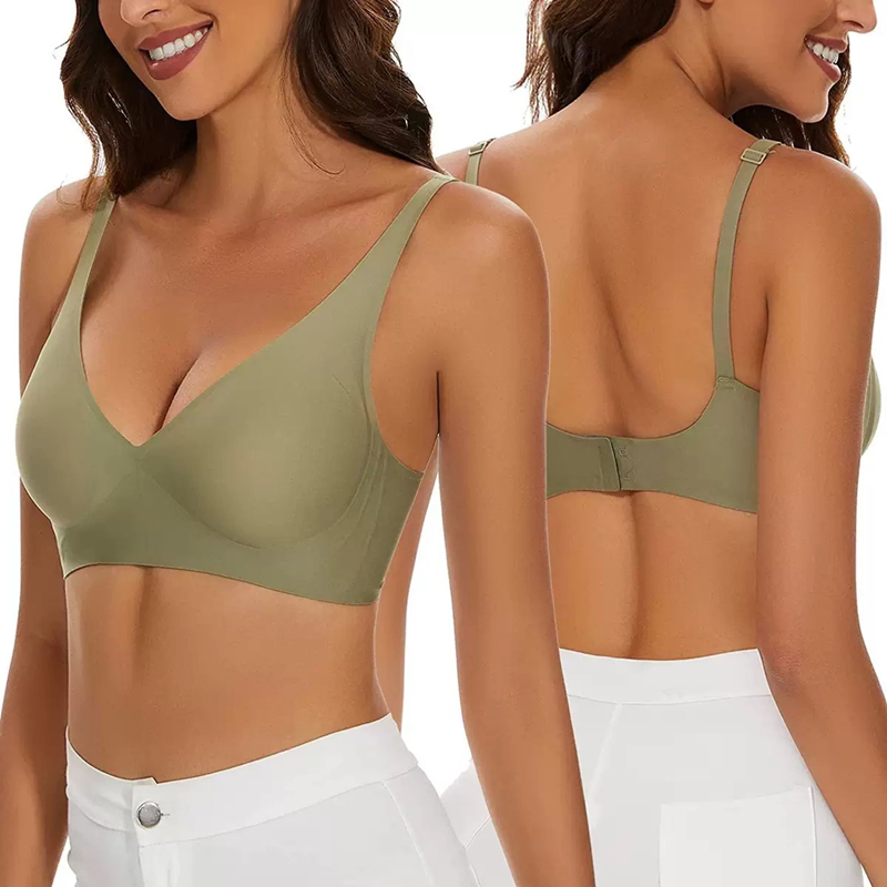Bra Jelly Seamless Seksi S-4XL - Rugged Sport Strap ulasan dan harga