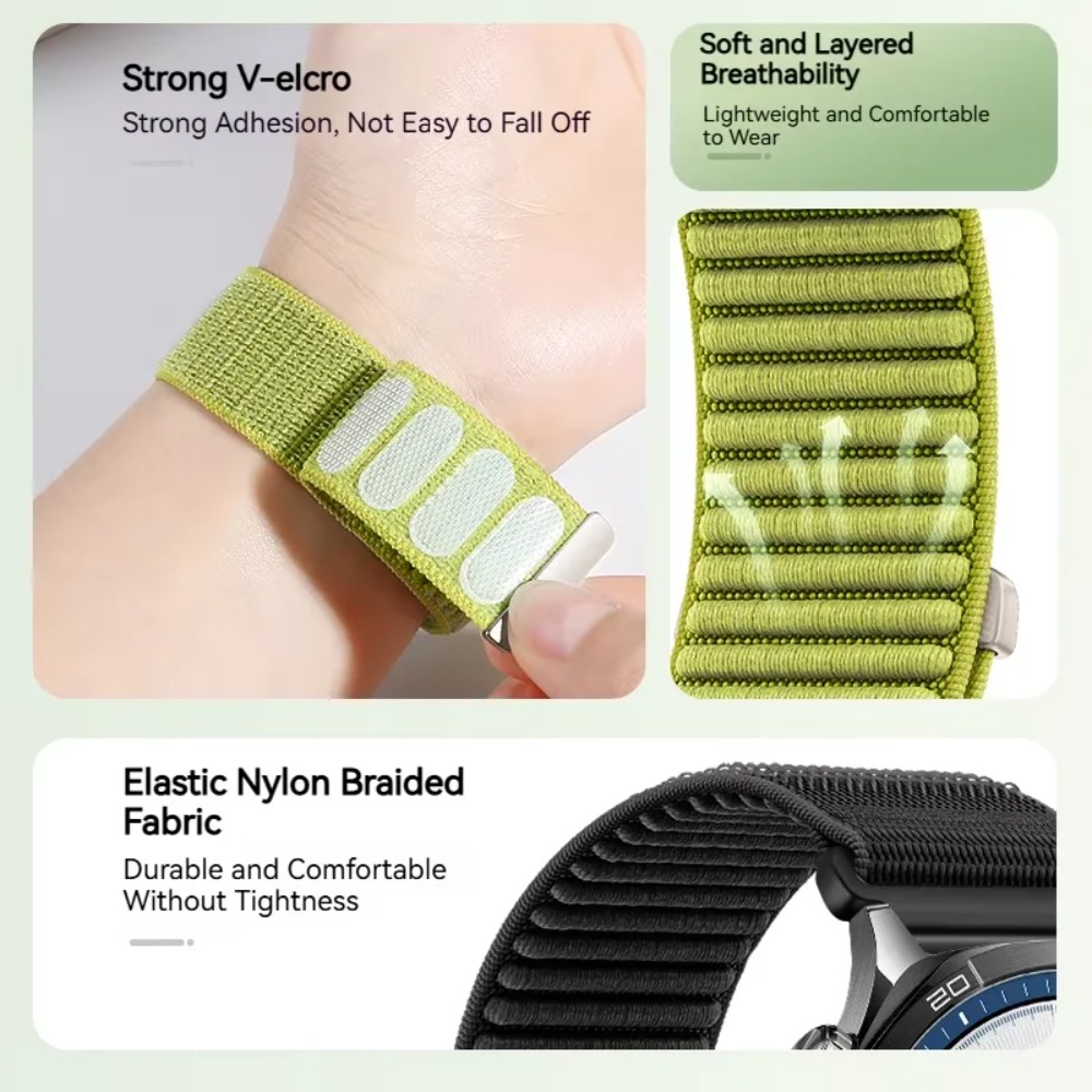Tali Nilon 18/20/22Mm untuk Ja - Smartwatch X2 ulasan dan harga