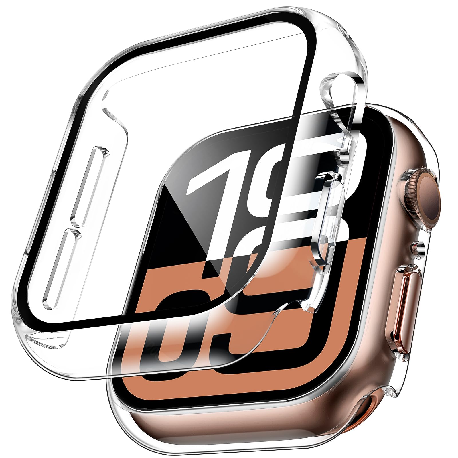 2 Buah Casing Kaca Tempered un - Watch Case Bumper ulasan dan harga
