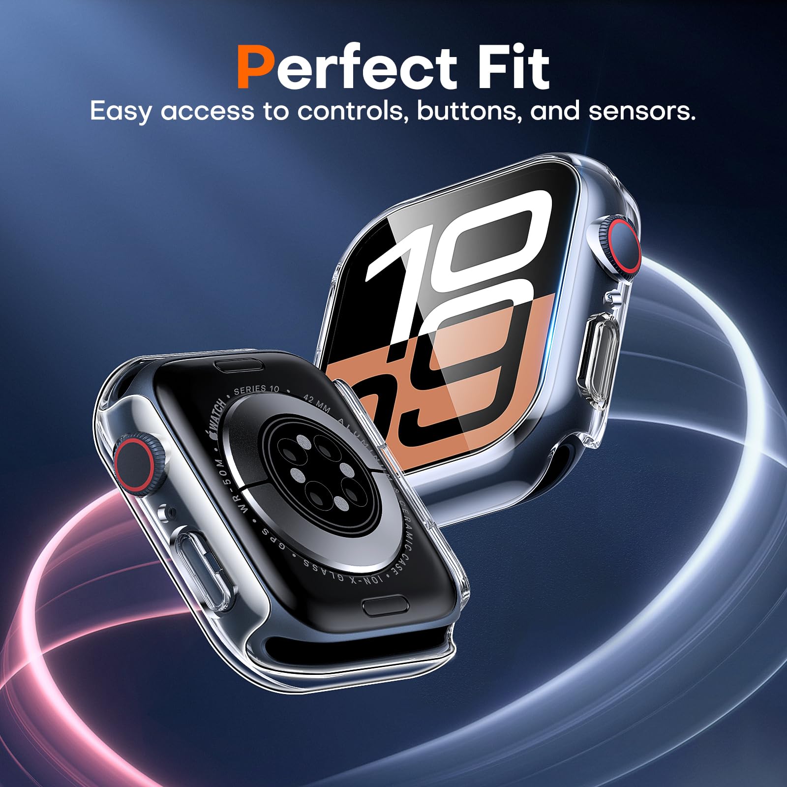 2 Buah Casing Kaca Tempered un - Watch Case Bumper ulasan dan harga