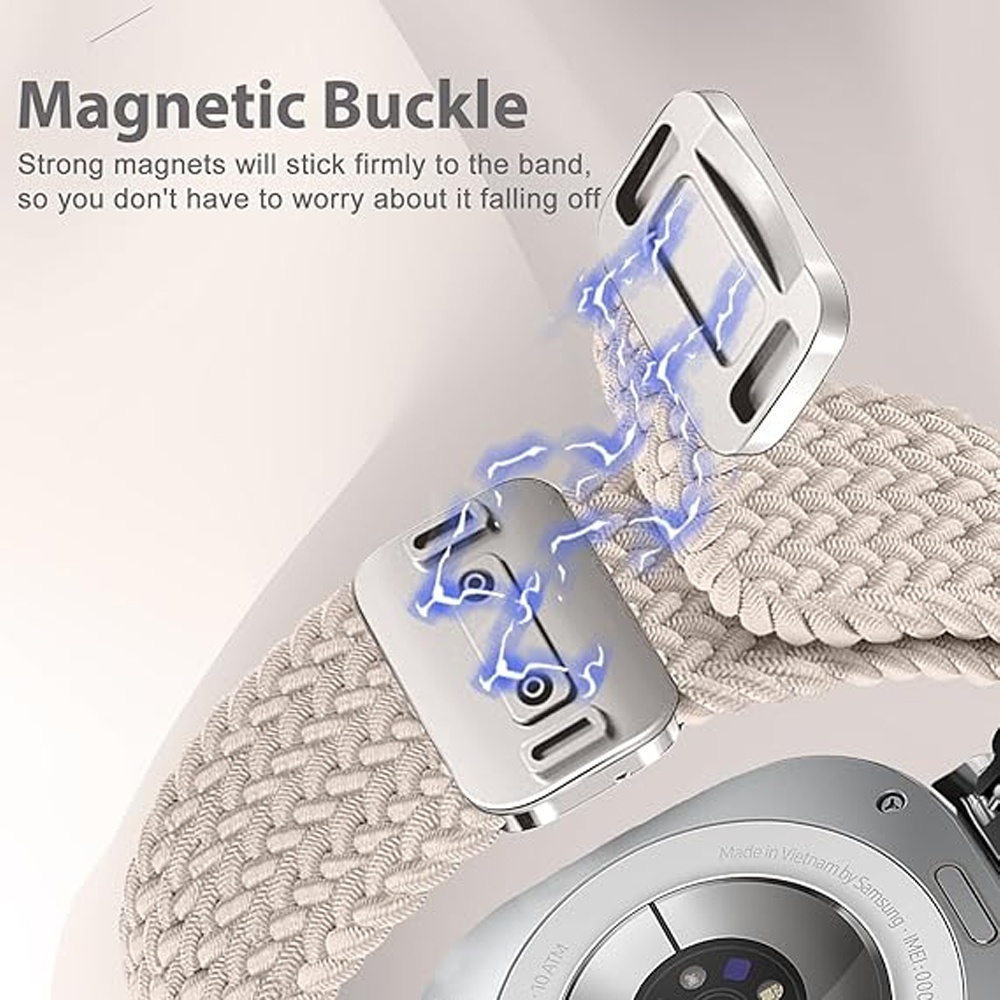 Tali Jam Tangan Nilon Kepang M - Samsung Smartwatch Ultra Accessories ulasan dan harga