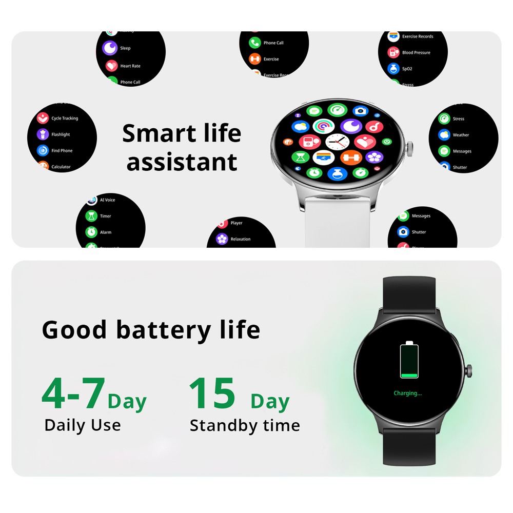 COLMI V89 jam tangan pintar wa - Smartwatch Face ulasan dan harga