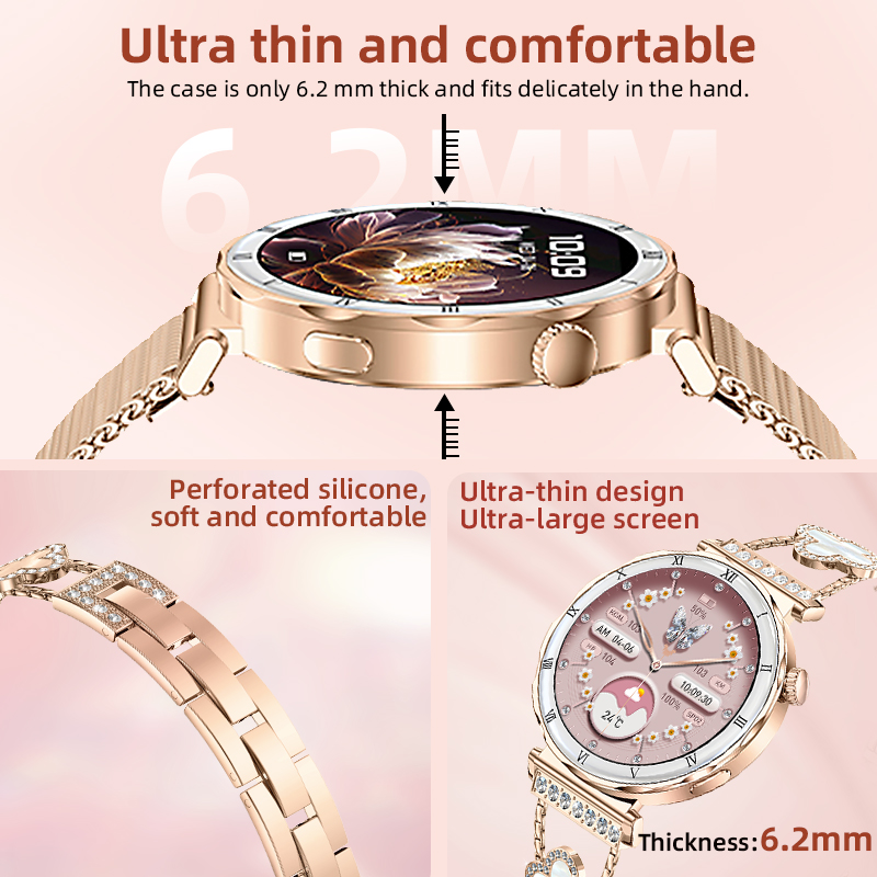 LIGE Jam Tangan Pintar Wanita  - Smartwatch Custom ulasan dan harga