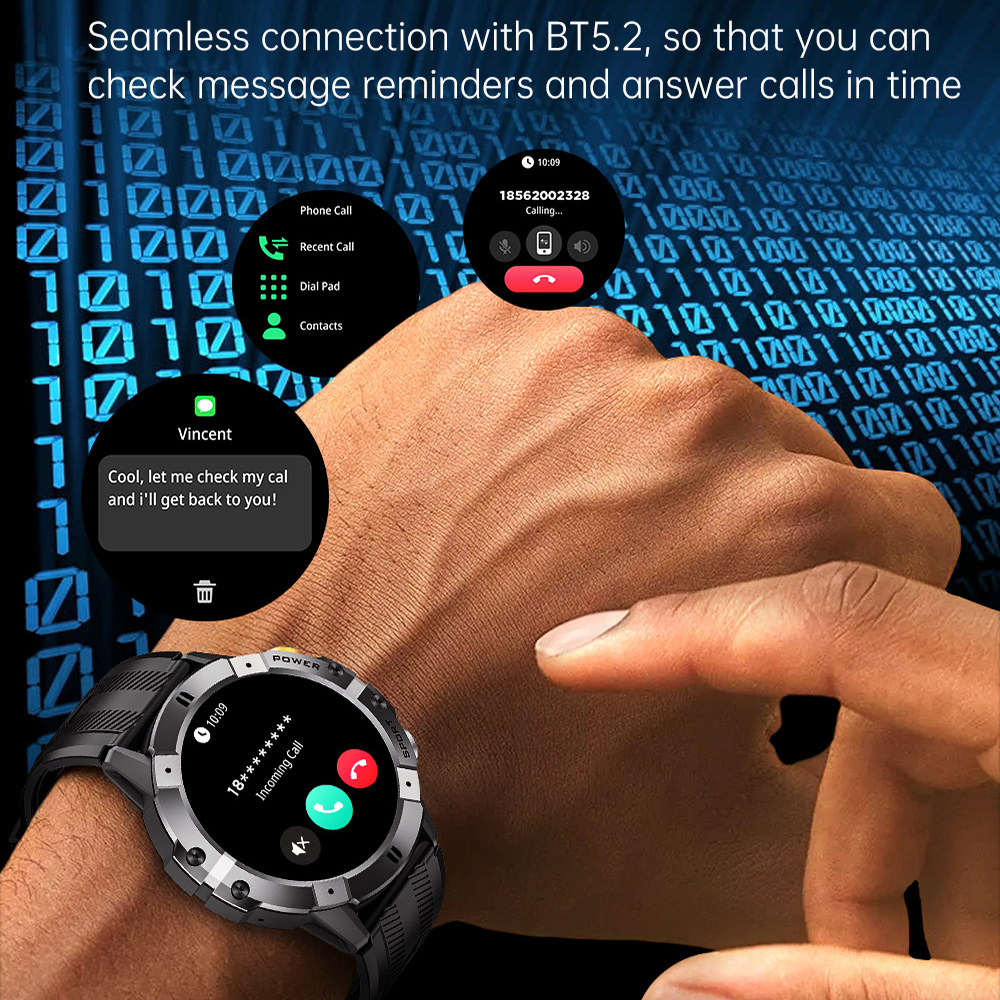 Jam Tangan Pintar Militer Luar - Smartwatch Face ulasan dan harga