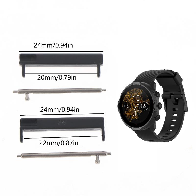 1 Pasang Adaptor Gelang 24Mm K - Smartwatch Watch Accessories ulasan dan harga
