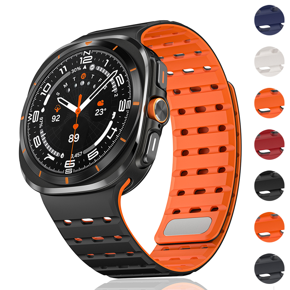 Tali Silikon Magnetik Lembut u - Samsung Smartwatch Ultra Accessories ulasan dan harga