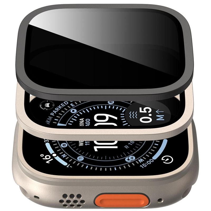 Kaca Tempered untuk Apple Watc - Watch Case Bumper ulasan dan harga