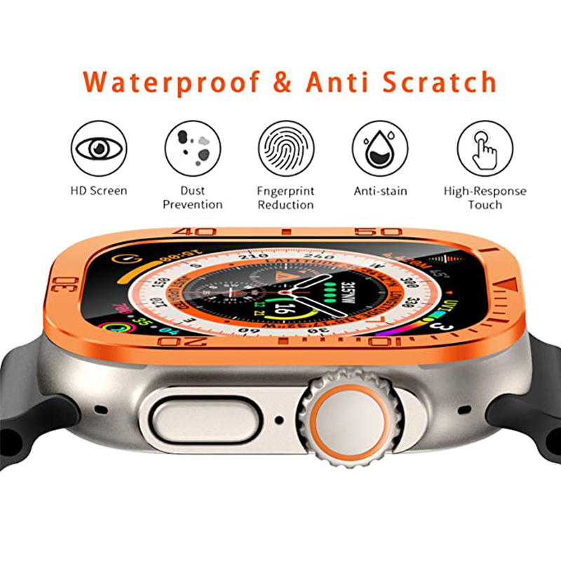 Kaca Tempered untuk Apple Watc - Watch Case Bumper ulasan dan harga