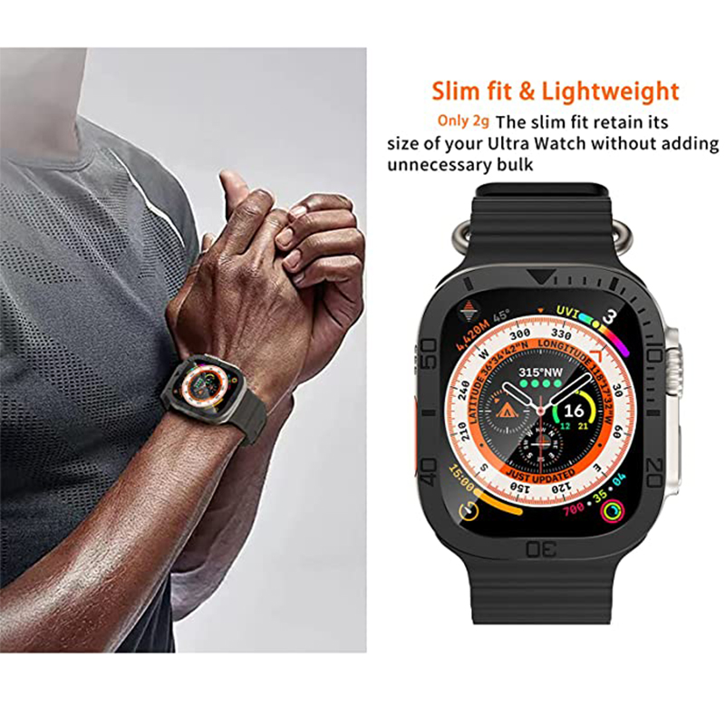 Kaca Tempered untuk Apple Watc - Watch Case Bumper ulasan dan harga