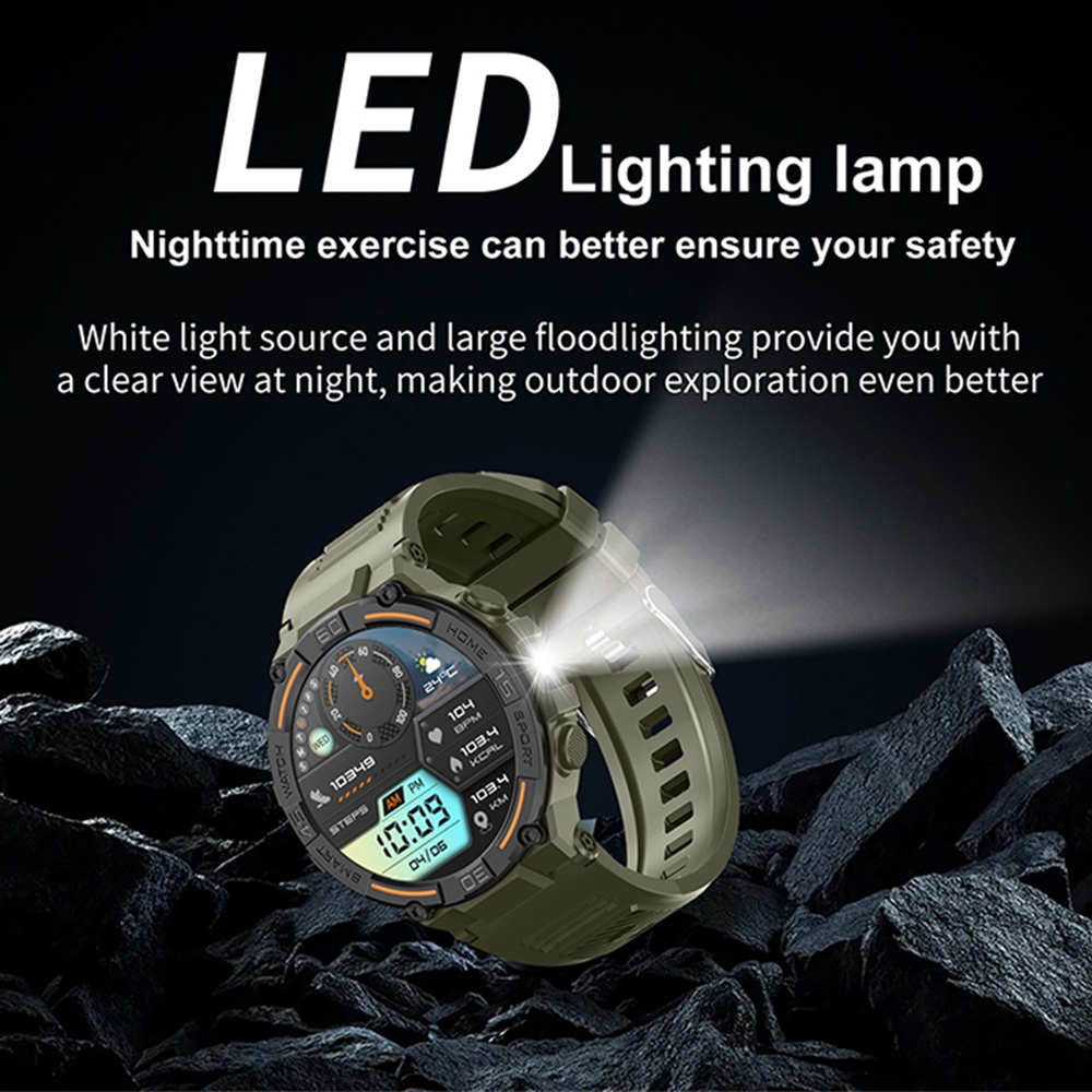Jam Tangan Pintar Militer Luar - Smartwatch X2 ulasan dan harga