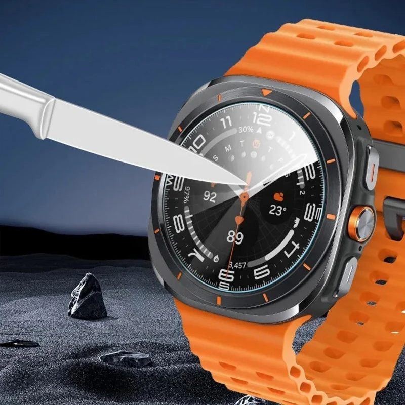 Kaca Tempered untuk jam tangan - Samsung Smartwatch Ultra Accessories ulasan dan harga