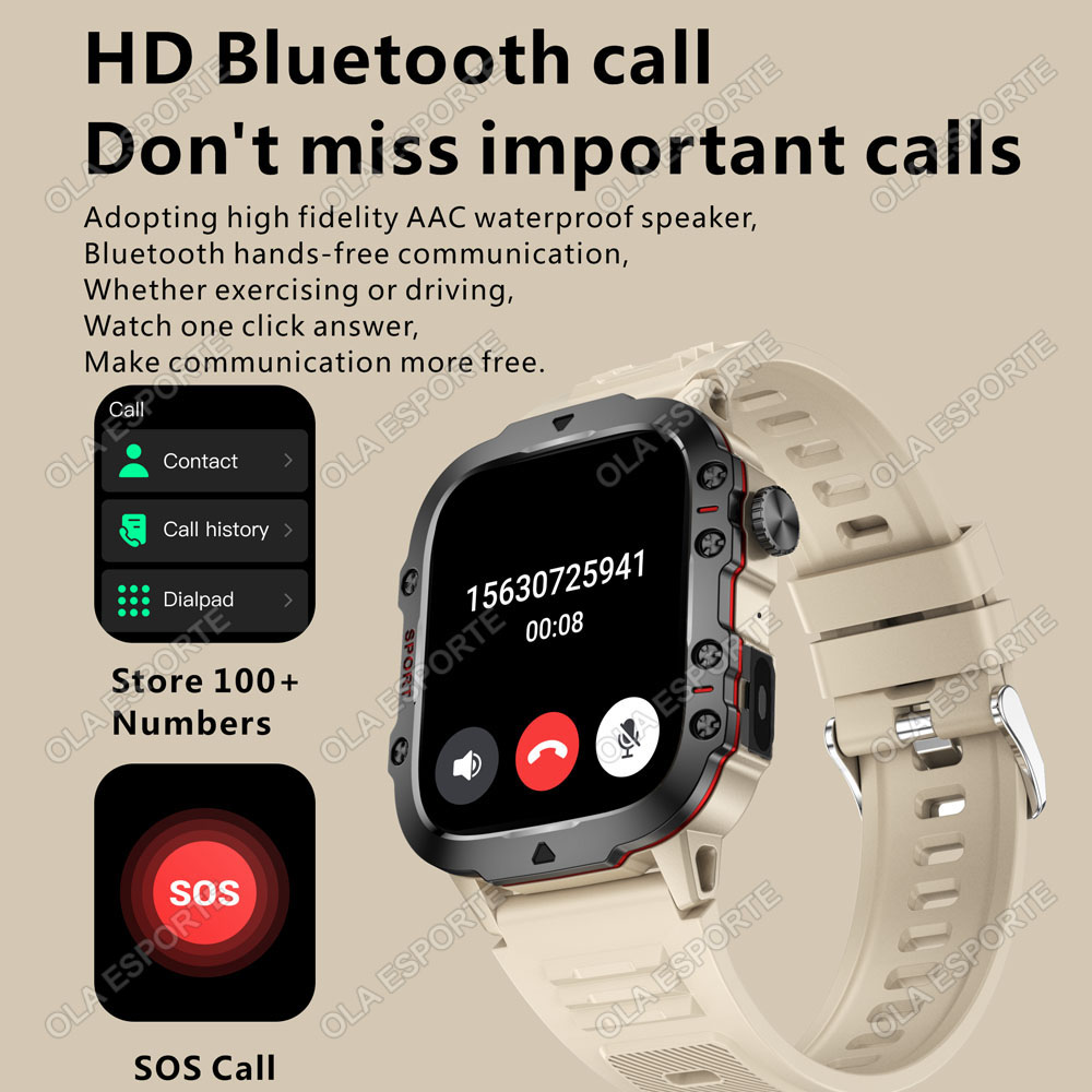 Jam Tangan Pintar Militer Baru - Smartwatch X12 ulasan dan harga