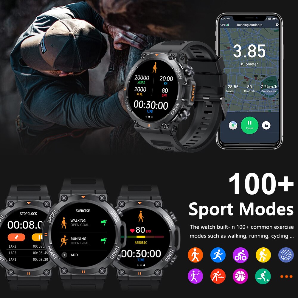 MEVADEN Jam Tangan Pintar Pang - Smartwatch Face ulasan dan harga