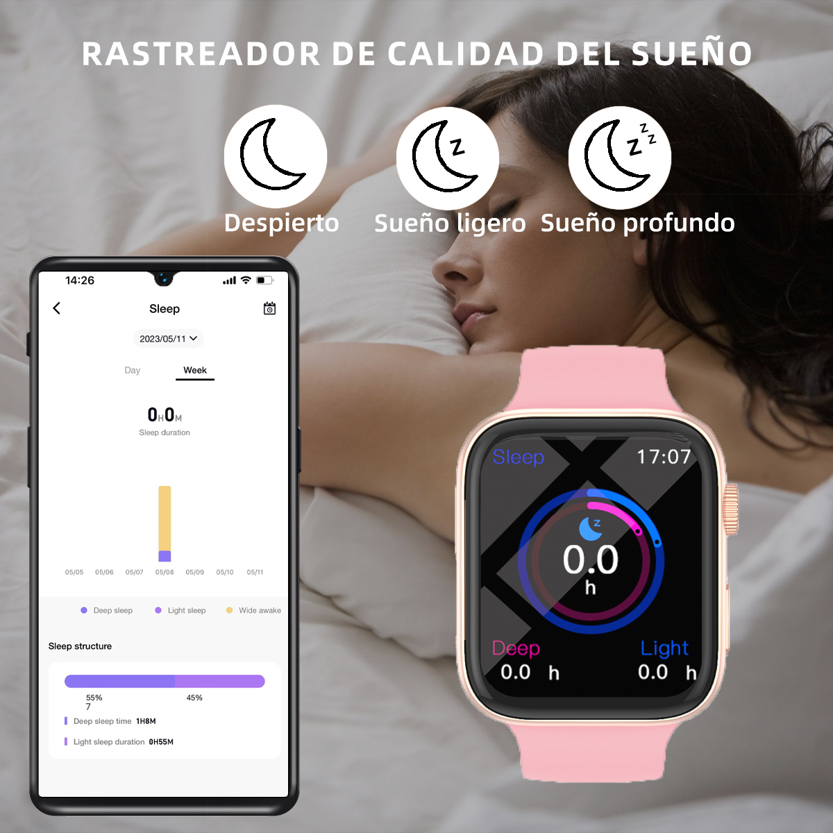Jam tangan pintar olahraga mod - Smartwatch Face ulasan dan harga